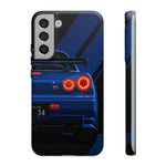 R34 Skyline Afterburner Rear GT-R Tough Phone Case for JDM Fans