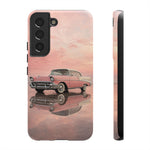 1957 Chevy Bel Air Blush Cream Tough Phone Case for Classic Car Fans