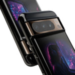 Girl at Window Night Cityphone Case | Tough Case