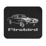 Classic 1960s Firebird Car Mouse Pad | Retro Muscle Car Desk Mat