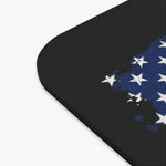 Classic Chevy C10 Pickup Truck Mouse Pad | American Flag Vintage