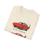 1969 Daytona Illustration T-Shirt | Vintage Muscle Car Trio Tee