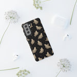 Vintage Ghost Pattern phone case | Halloween spooky stars design