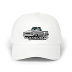 1958 1959 Apache Stepside Dad Hat Classic Truck Cap Adjustable Silver