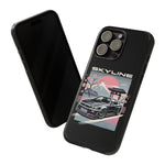 R34 Skyline GT-R Sakura Mountain JDM Tough Phone Case Gift