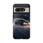 MK4 Supra Snow Drift Night Tough Phone Case