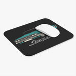 Turquoise Classic Impala Car Mouse Pad | Retro Chevy Illustration