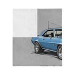 1969 Camaro RS Z28 Trio Velveteen Blanket | Classic Muscle Car Throw