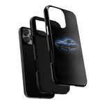 1963 Sting Ray Blue Glow Tough Phone Case Cover Gift Art