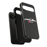 1970 Camaro Z28 White Silhouette Tough Phone Case Cover Gift