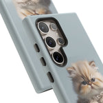 Fluffy Persian Kitten phone case | Tough Cases