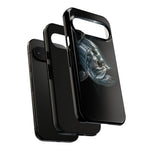 Tarpon Fishing Phone Case, Saltwater Portrait Black Cover, Gift
