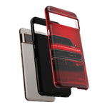 Classic 68 Charger Phone Case, Red RT Muscle Car Cover, Mens Gift