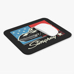 C3 Corvette Stingray Mouse Pad – Retro Stars & Stripes Design