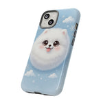Samoyed Kawaii Snowball Chibi Art Tough Phone Case
