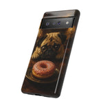 Pug Donut Dilemma Tough Phone Case