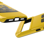 1969 Camaro Z28 Yellow Front View Muscle Car Tough Phone Case
