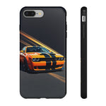 Challenger Widebody Orange Muscle Art Tough Phone Case