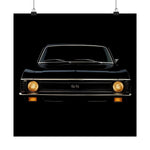 1969 Chevy Nova SS Poster Classic Muscle Car Wall Art Print Vintage Retro Garage