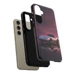 Soft White C3 Corvette Mauve Sky Phone Case