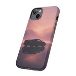 C8 Corvette Silhouette Pastel Horizon Case
