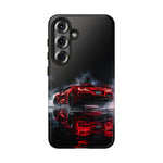 Z06 C8 Phone Case, Red Smoke Studio Reflection Cover