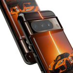 Z06 C8 Phone Case, Orange Racing Livery Studio Cover