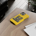1969 Camaro Z28 Yellow Front View Muscle Car Tough Phone Case
