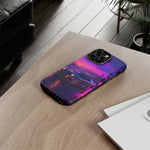 Retro JDM Sports Car Sunset MR2  phone case | Tough Cases