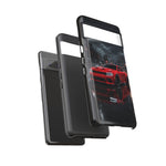 Charger Hellcat Widebody Red Rain Art Phone Case