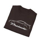 1993 Prelude Outline Silhouette JDM T-Shirt Line Art Silhouette Emblem Car Fan Gift