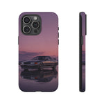 Sunset Skyline GT-R R32 phone case | car reflection, purple dusk