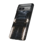 Vintage Muscle Car in Rain 1966 GTO phone case | Tough Cases