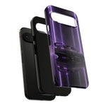 Matte Gray MK4 Supra Violet Neon Pillars Case