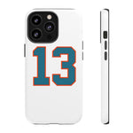 Vintage Football QB Number 13 Phone Case | Tough Cover