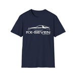 1986 RX-7 FC Classic JDM Rotary Sports Car Name Badge Classic Car T-Shirt Fan Gift