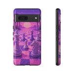 Pastel Chess Infinite Board Vaporwave Art Tough Phone Case
