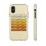 Nashville Retro Stack phone case | Tough Cover