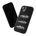 Silver Prelude Sports Coupe Tough Phone Case for JDM Fans