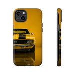 Classic Camaro SS Phone Case, Yellow 69 Muscle Car Cover, Gift for Guys