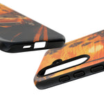 Orange Corvette C3 Stingray Sunset Palms Phone Case