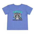Certified Mischief Maker Funny Toddler Boys Girls T-Shirt Gift