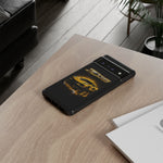 Z06 Corvette Phone Case, Yellow Neon Chrome Studio Cover
