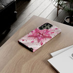 Pink Glitter Star Tough Case | Sparkle Phone Case