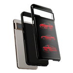 Red MR2 JDM Sports Car Phone Case Tough Multi View