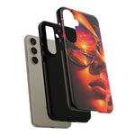 Sunset Reflection Sunglasses Retrowave 80s phone case