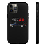 Chevy 1500 454 SS Sport Truck Phone Case Featuring Pickup Side Profile