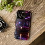 GTO Rainy Neon Arcade Tough Phone Case for Muscle Car Enthusiasts