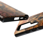 Border Terrier Earthy Watercolor Art Tough Phone Case