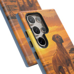 Rhodesian Ridgeback African Savanna Art Tough Phone Case